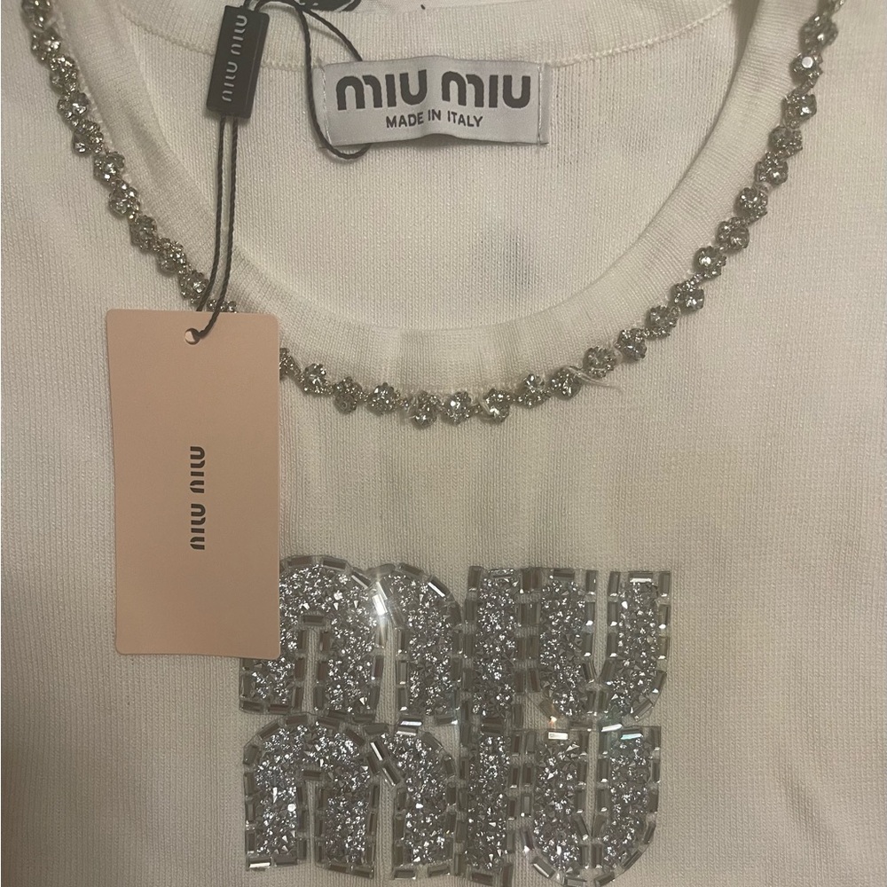 Miu miu jewel tank
